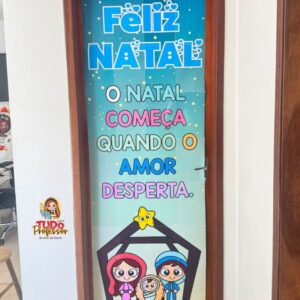 Capa Para Porta Presépio