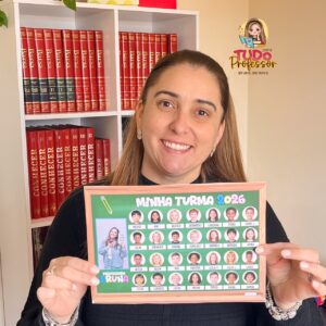 Lembrança escolar da turma