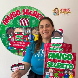 Kit Amigo Secreto Amigo Oculto