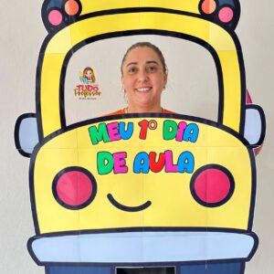 Moldura Primeiro dia de Aula