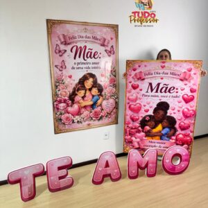 Painel dia da Mães Moldura