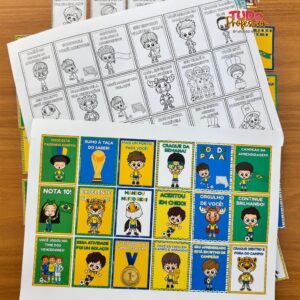 Incentivos para o caderno - Tema Copa