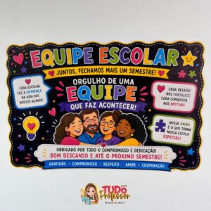 O Painel Férias Equipe Escolar