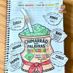 Chimarrão das palavras Gaúchas