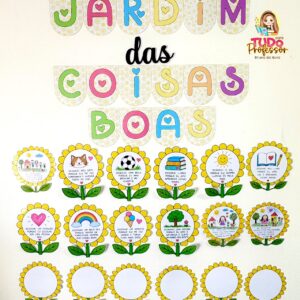 Painel Jardim das Coisas Boas